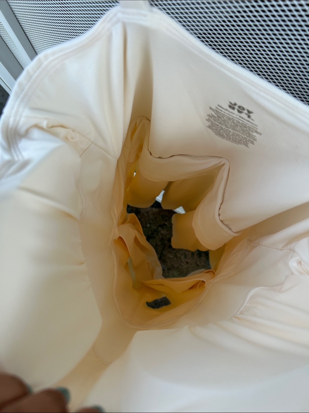 Cream Active Dress - Picture 9 of 10